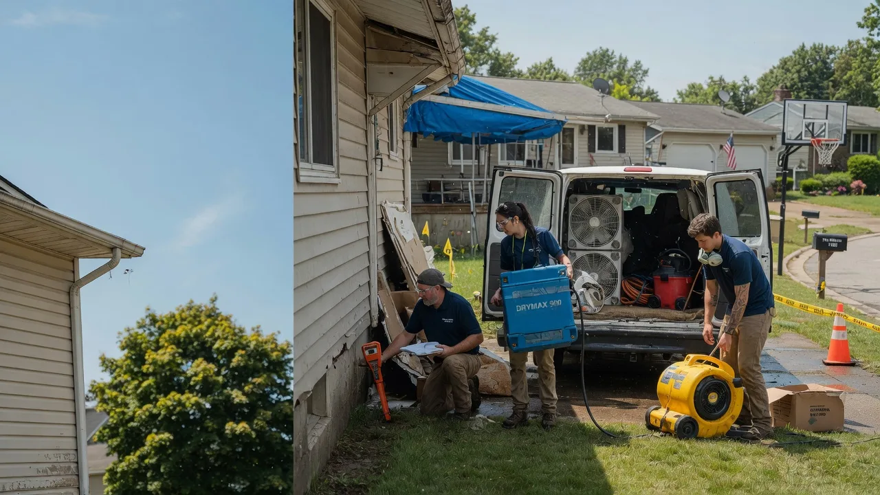 Ceiling Leak Cleanup in Butler, IN near me